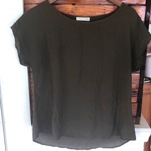 A’gaci dark green shirt